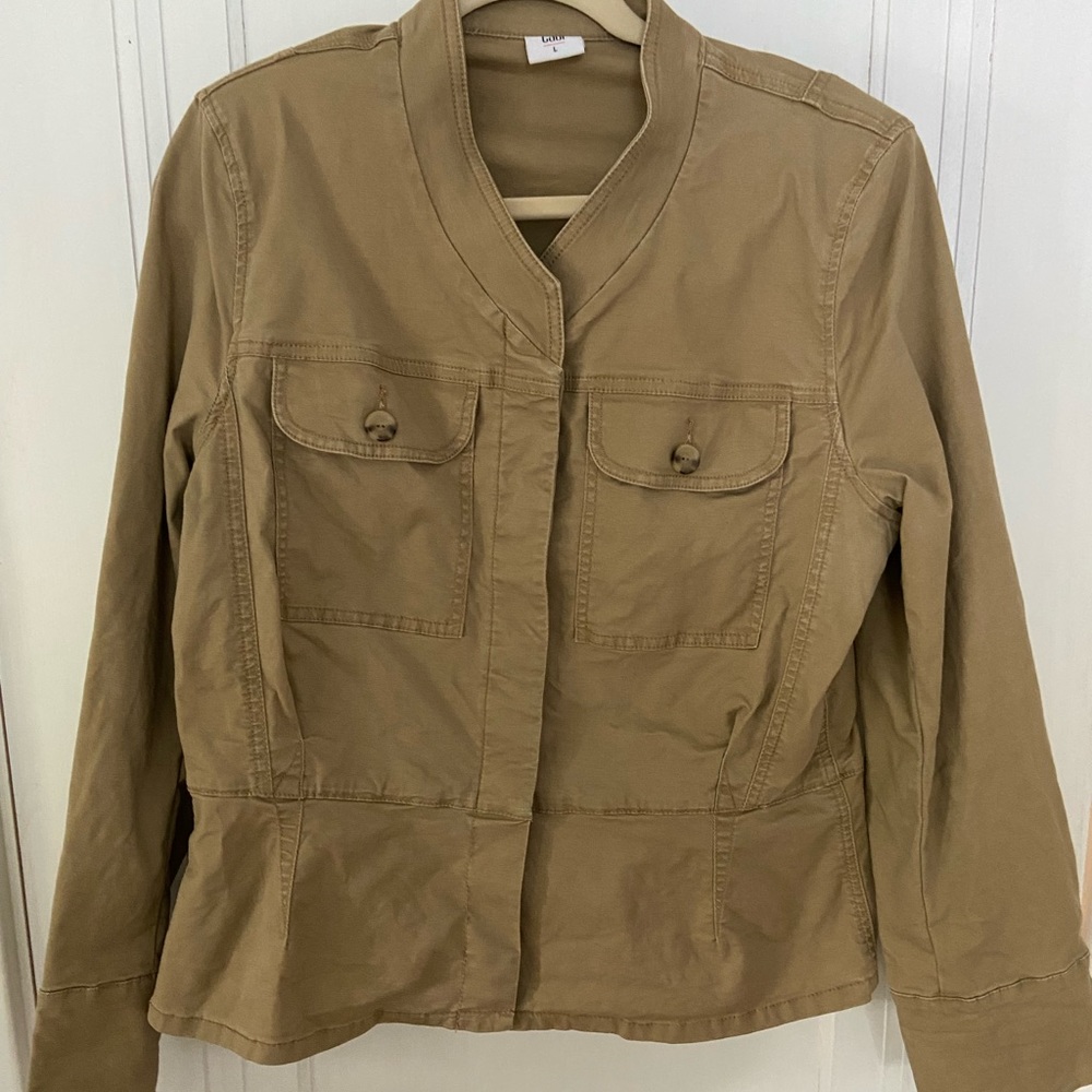Cabi Tan Utility Jacket